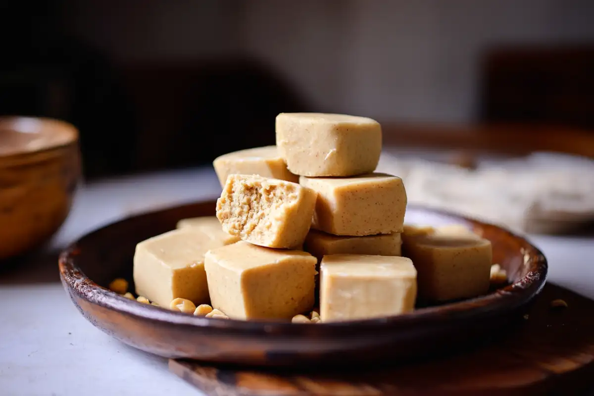 Traditional Mexican mazapán candy made from peanuts