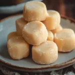 What is marzipan made of in Mexico? Peanut-based marzipan candy pieces.